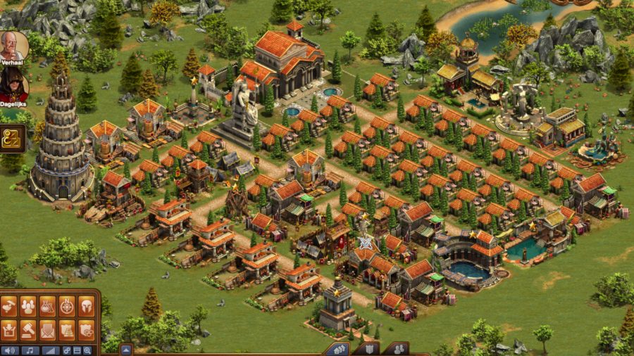 Map from Forge of Empires login