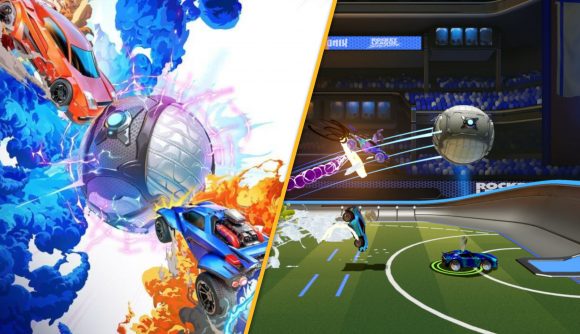 Custom header for Rocket League Season 3 using key art and screenshots