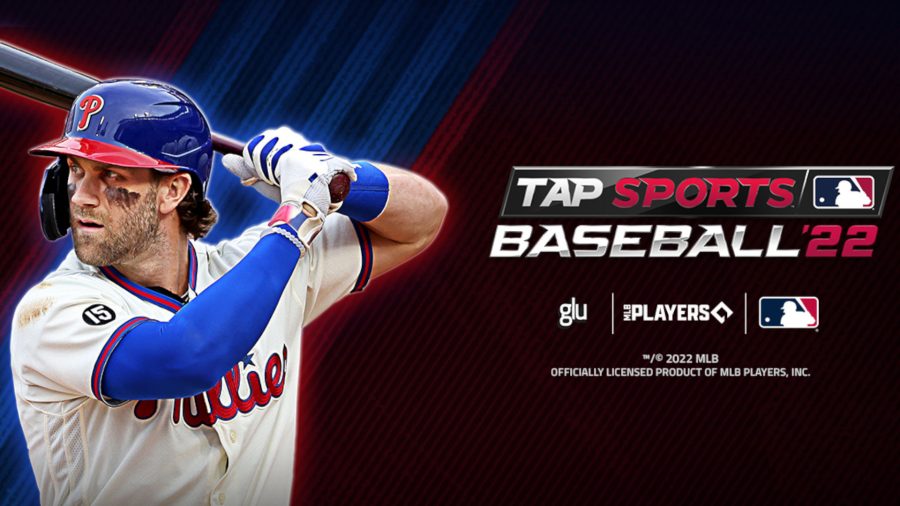 Key art for MLB Tap Sport 22s, one of the mobile baseball games