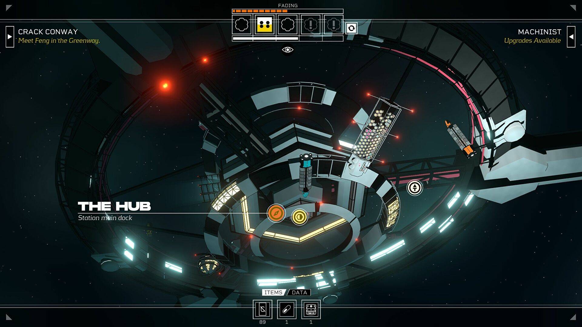 best upcoming switch games: a space station is shown