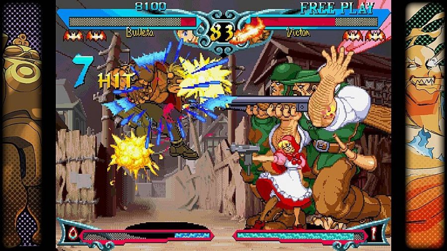 best upcoming switch games: a pixelated fighting game shows two opponents battling it out 