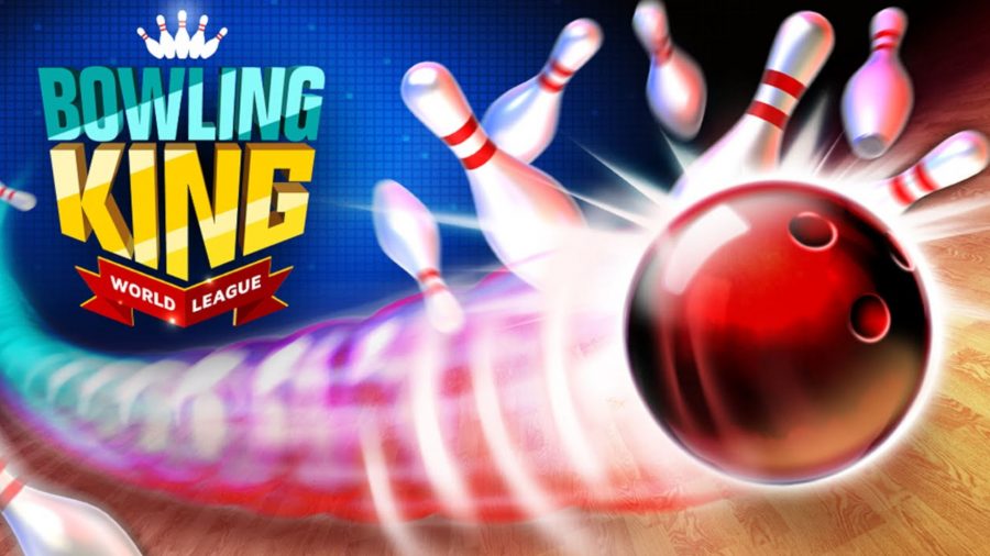 Promo art for Bowling King, the premier sim of mobile bowling games