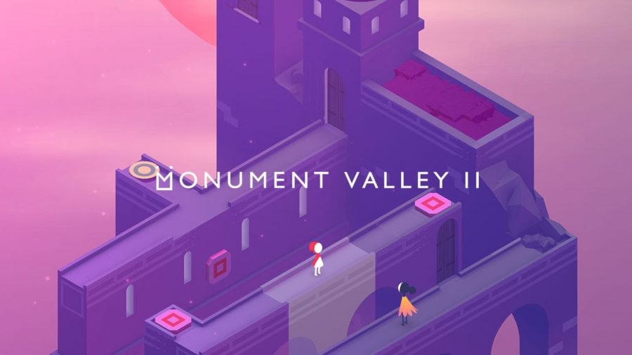 Cover art for Monument Valley 2, one of the narrative driven casual games on Apple Arcade