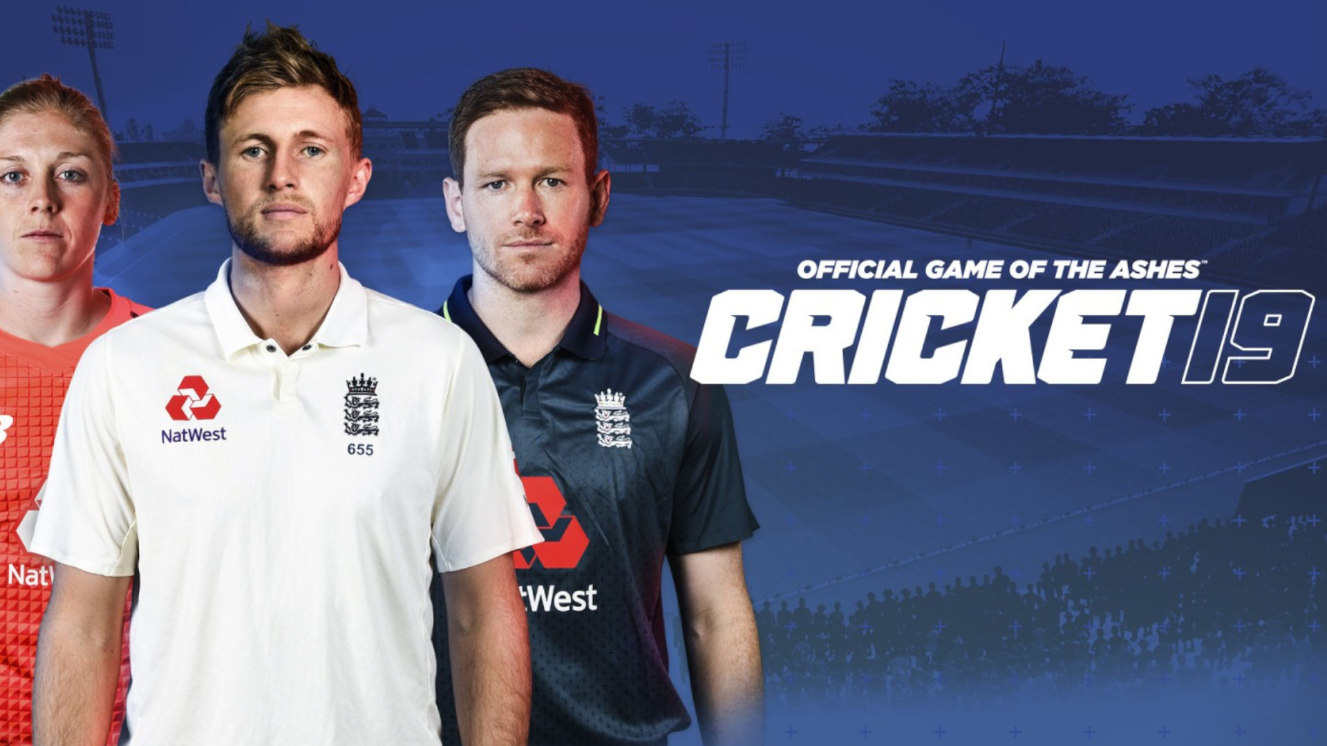 Cricket 19, cover, one of the few cricket games on Switch