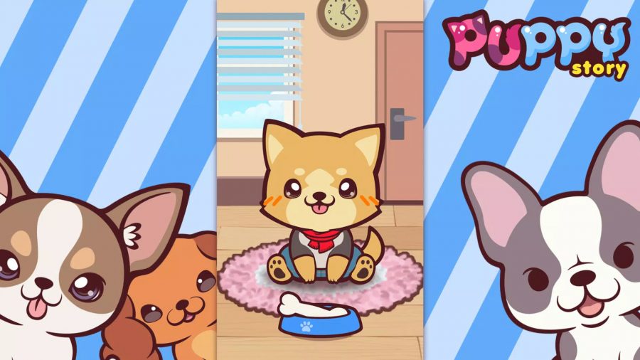 Doggy dress up game character