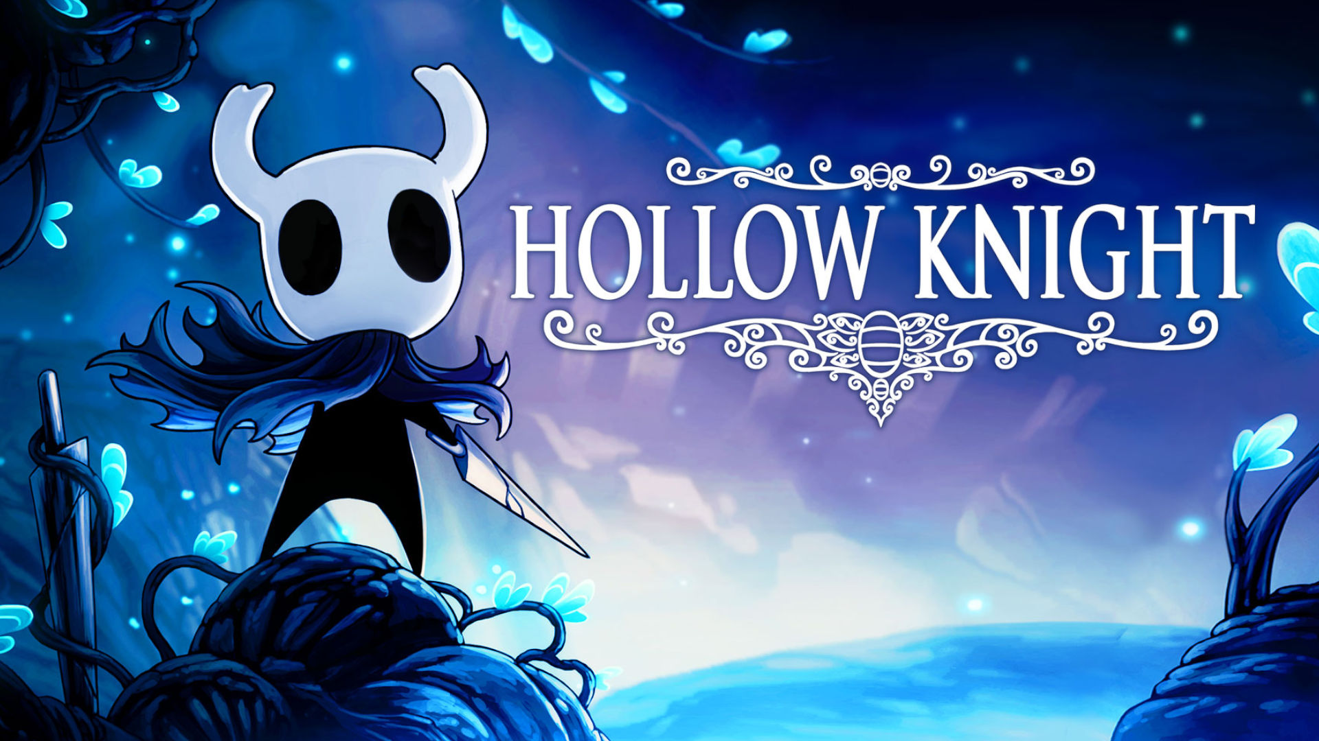 Exploration games Hollow Knight cover