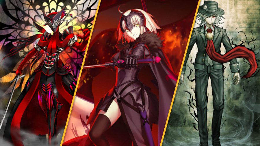 Top three avengers from Fate Grand Order tier list