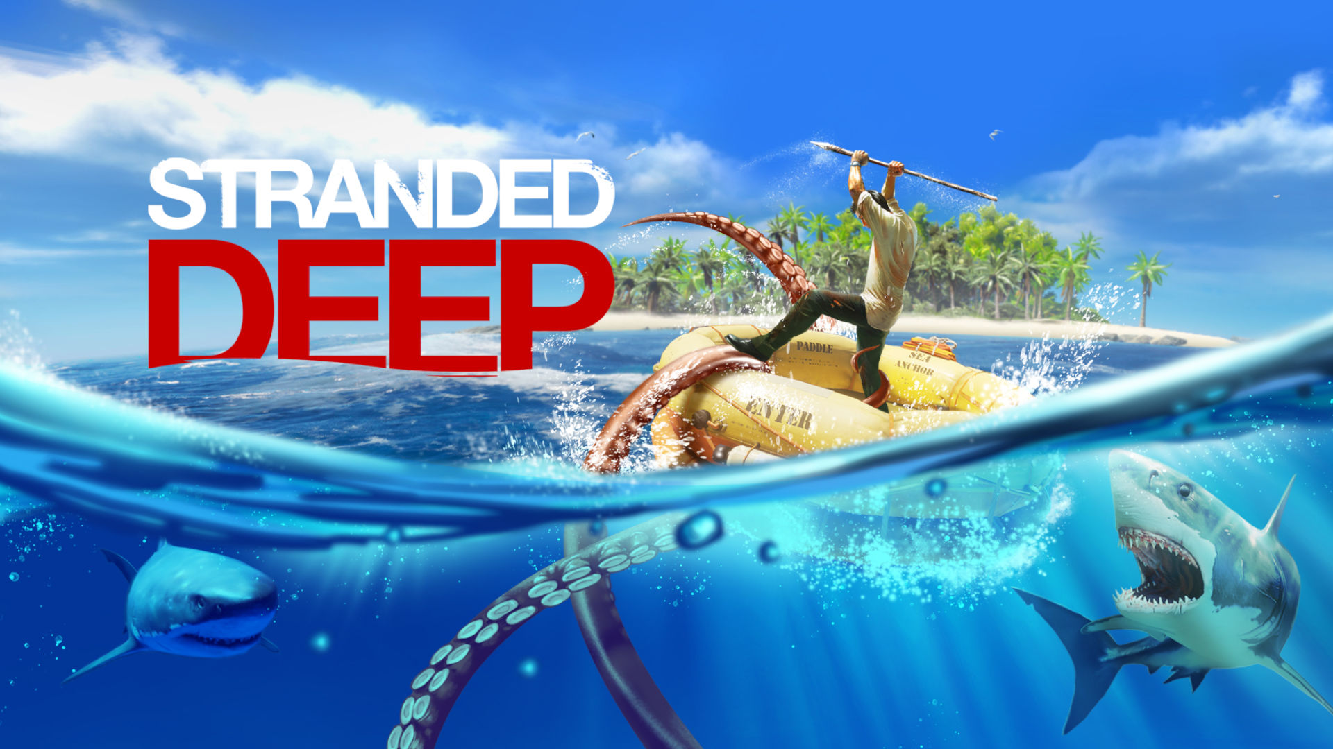 Cover art for Stranded Deep, a survival fishing game