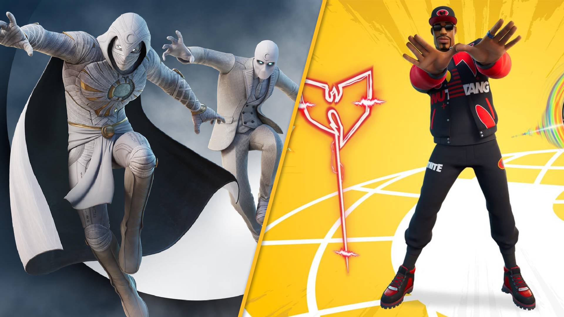 Fortnite skins – Moon Knight and Wu-Tang Clan drop in