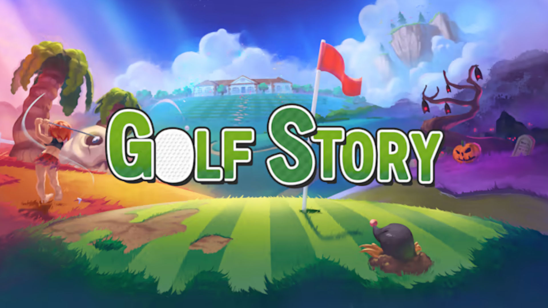 Cover art for Golf Story, one of the breakout switch golf games