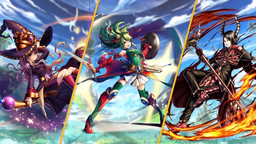 Three of the top characters in our Grand Summoners tier list