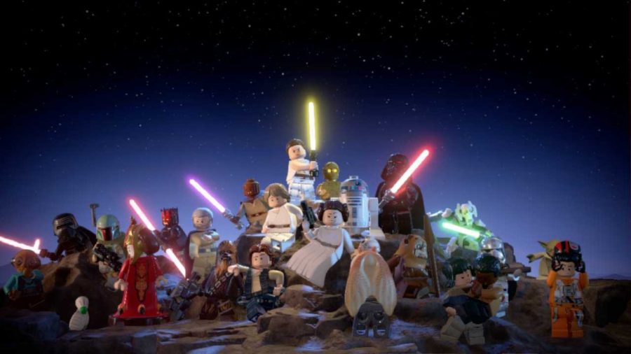 The Lego Star Wars: Tthe Skywalker Saga cast of characters
