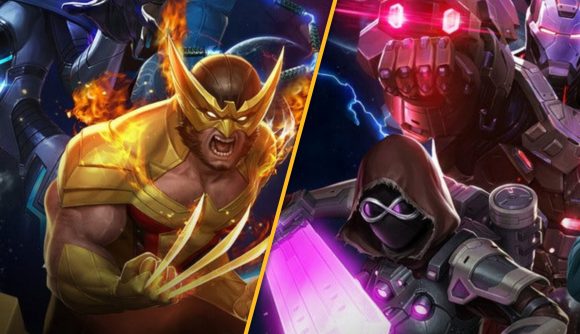 Marvel Future Fight sevent anniversary Wolverine with fire