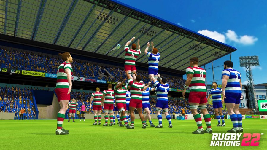 Rugby Nations 22 cover, one of the more realistic rugby games on mobile