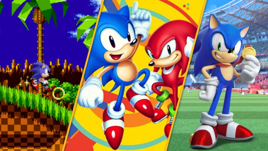 Sonic games - classic, mania, and olympic games