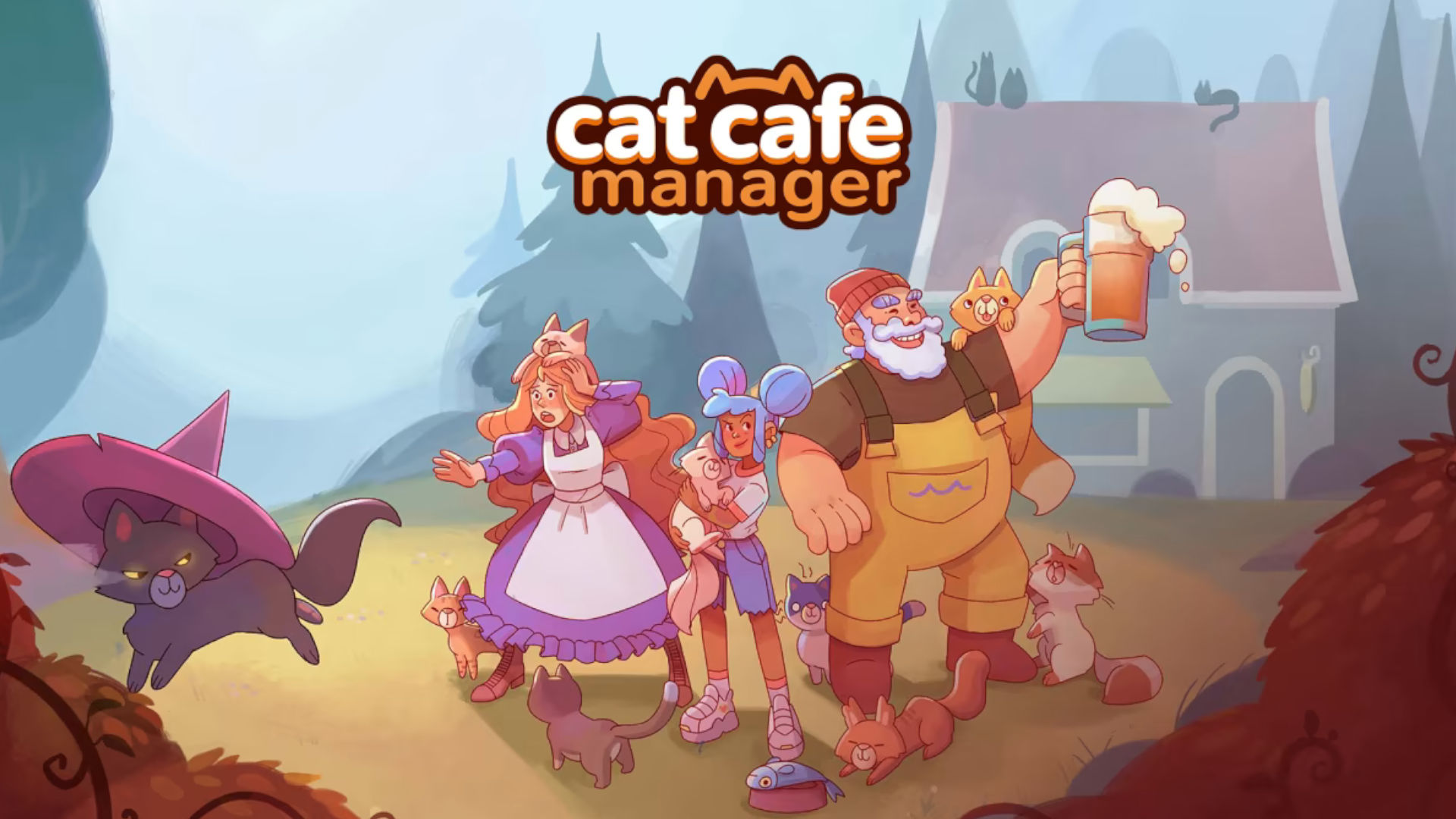 Couverture de Cat Cafe Manager