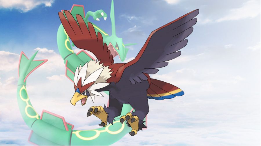 Flying Pokémon Braviary