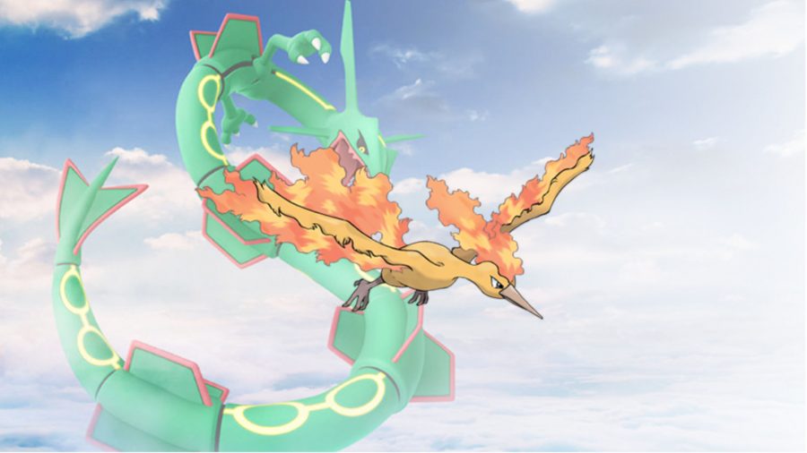Flying Pokémon Moltres
