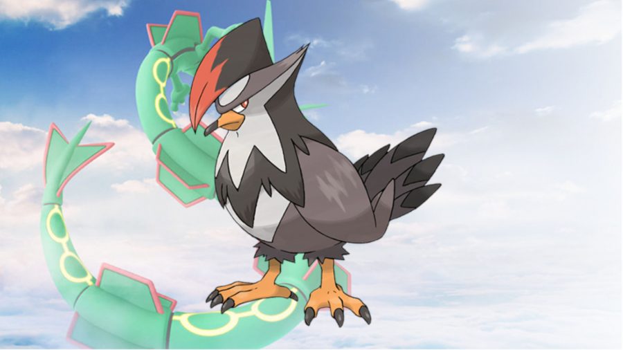 Flying Pokémon Staraptor