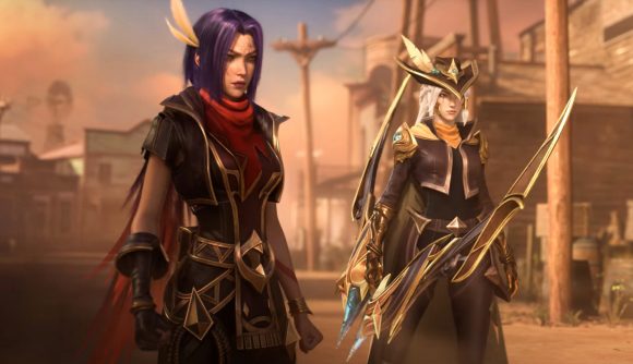 League of Legends: Wild Rift High Noon Irelia and Ashe