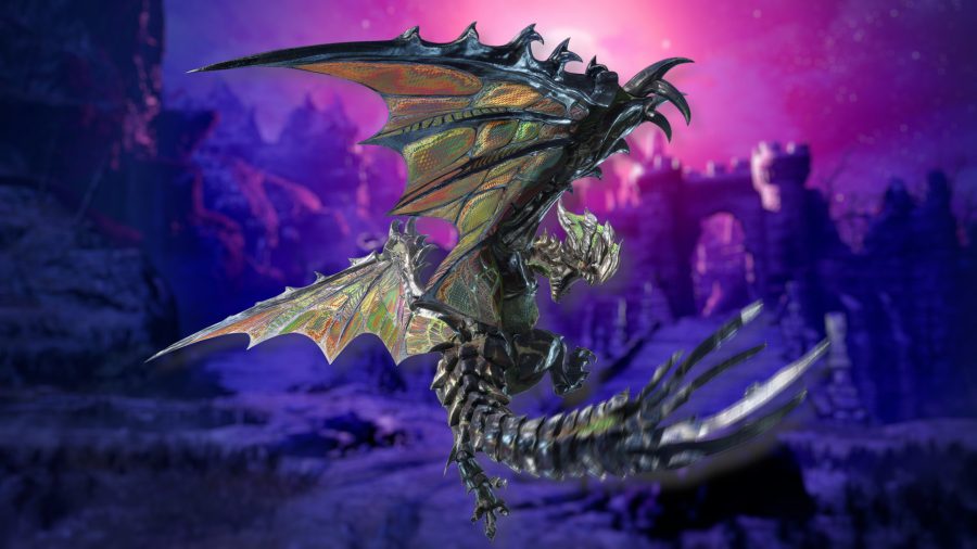Astalos, a flying electric wyvern, a new Monster Hunter Rise Sunbreak monster.