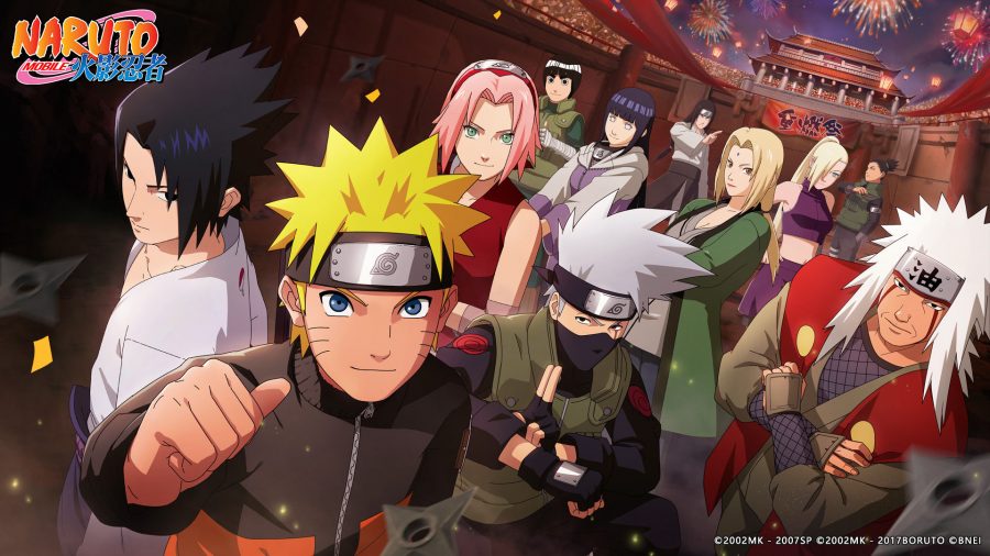 A group of Naruto characters