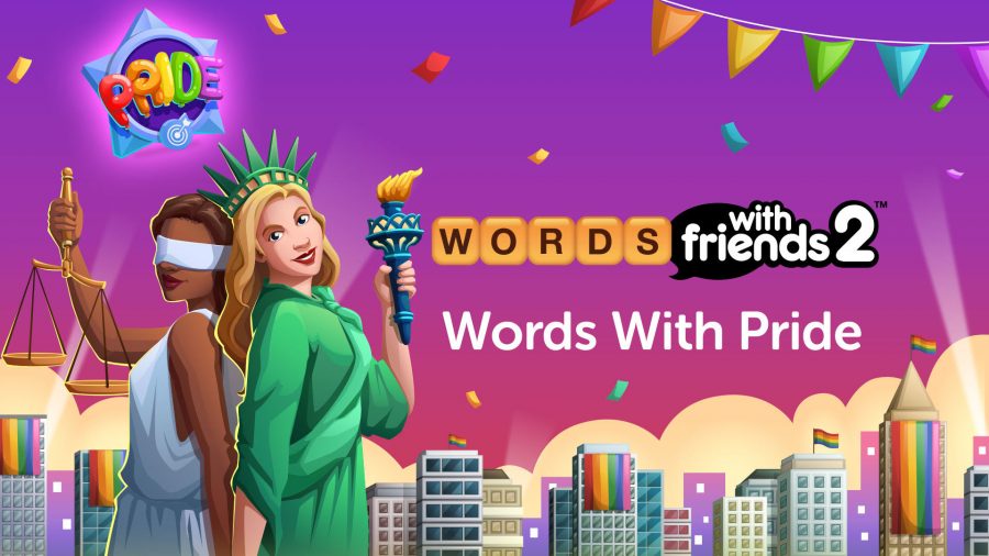 Zynga Pride Month Words with Friends 2