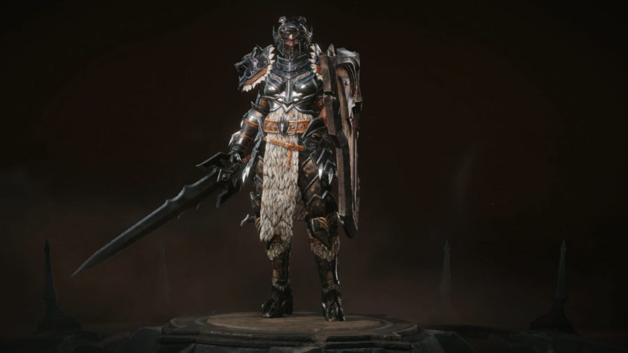 Screenshot of costume bought using Diablo Immortal crests and rifts results