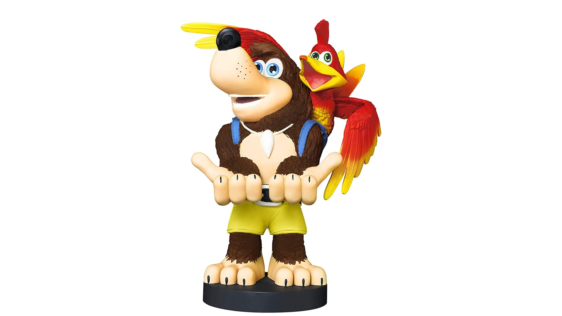 Nintendo Gifts: Image shows a Banjo-Kazooie Cable Guy controller holding figure.