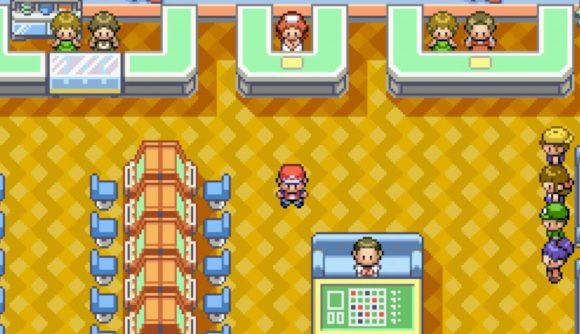 Pokémon Game Corner screenshot from Pokémon Heart Gold and Fire Red