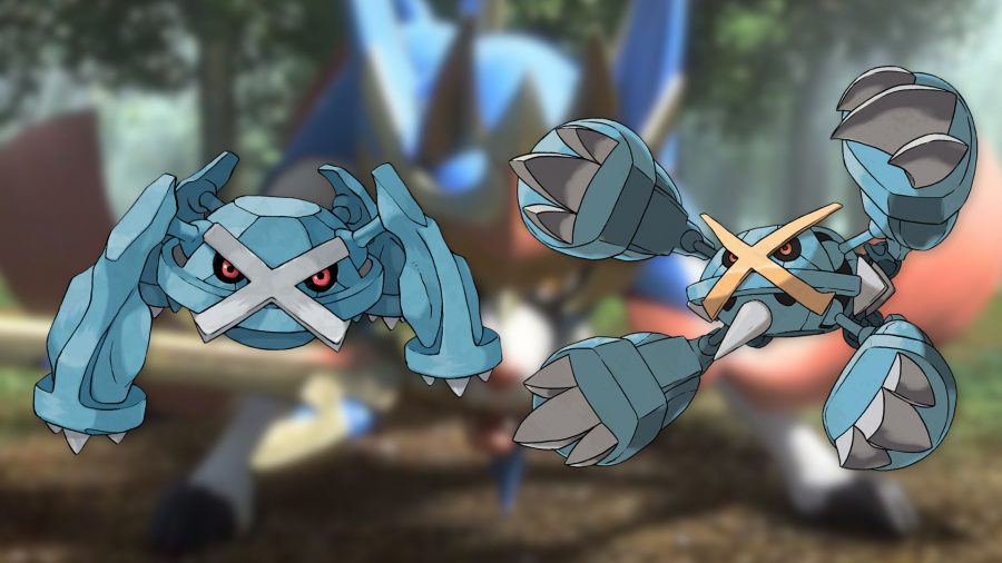 Arte de acero Pokémon Metagross