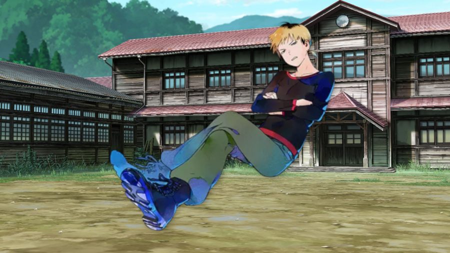 Kaito kicks back with his boots on