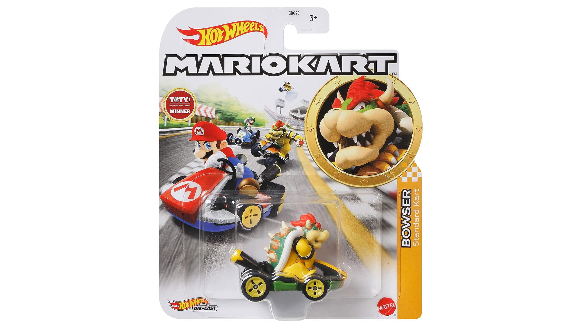 Mario Kart Hot Wheels Bowser