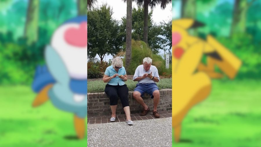 The infamous old couple of Pokémon Go